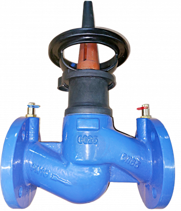 V4S125 Клапан балансировочный фланцевый DN125 PN16, с измерительными ниппелями