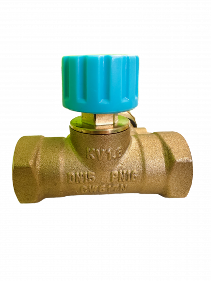 Ручной балансировочный клапан CDT с внутренней резьбой DN20 без ниппелей "XK"