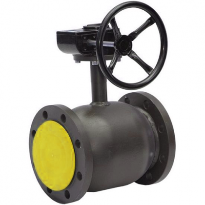 БРОЕН Балломакс КШТ 61.113.200 кран шаровой стальной фланцевый с редуктором DN 200 PN 16