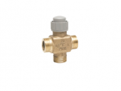 V5833A3017 3-х ходовой линейный муфтовый  клапан, PN16, DN20, Kvs 4.0, 6.5мм, 120 °C, Honeywell