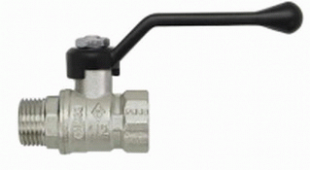 Кран шаровой DN32 PN25 вн/нар рычаг Oregon 305 BUGATTI