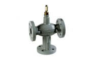 3-х ходовой линейный фланцевый клапан DN 80 PN16, Kvs 100, 20мм, Honeywell V5329A1087