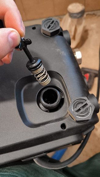 Фильтр тонкой очистки с обратной промывкой DN20 (3/4) 100мк на холодную воду ХК F76S-3/4С