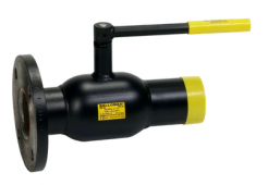 Кран шаровой стальной станд. проход DN 25 PN 40 ф/с с рукояткой БРОЕН Балломакс КШТ 60.104.025 Кран шаровой стальной станд. проход DN 25 PN 40 ф/с с рукояткой БРОЕН Балломакс КШТ 60.104.025