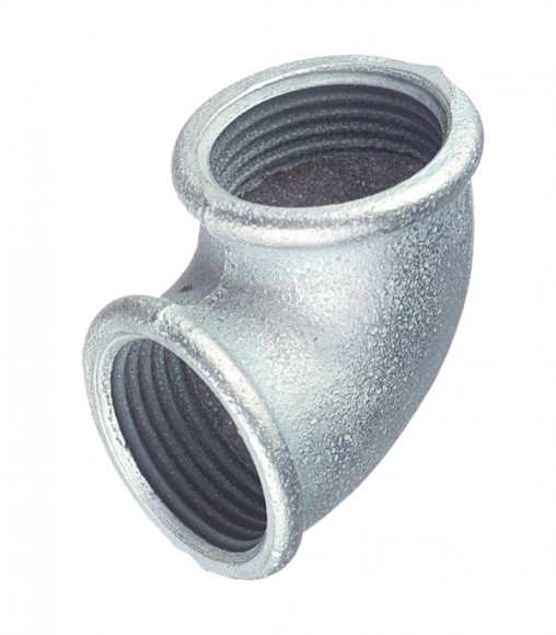 Угольник чугун оцинкованный Ду 50 (2")