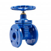 Задвижка чугунная 30ч39р аналог МЗВ Ду125 Ру16 латунная гайка, шток нж