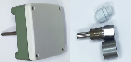 Датчик температуры погружной Pt1000 "XK", гильза 200мм (HVF00-200)