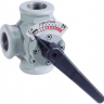 Клапан регулирующий трехходовой поворотный DN 15 PN6 Kvs4 2…130 °C Honeywell/Resideo DR15GMLA