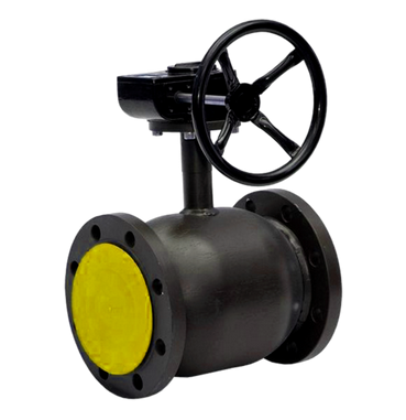 Кран шаровой стальной станд. проход DN 125 PN 25 фланцевый с редукт. БРОЕН Балломакс КШТ 61.103.125