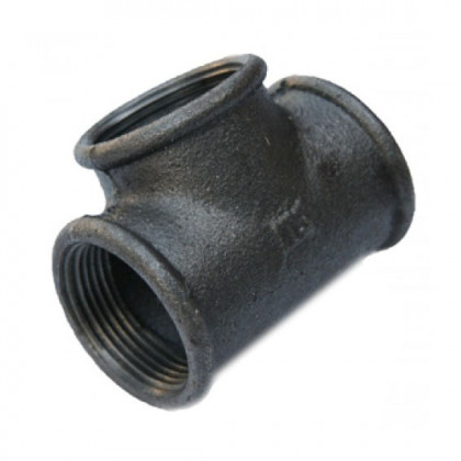 Тройник чугунный Ду 15 (1/2")