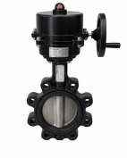 Затвор дисковый межфланцевый Lug Honeywell V9BFL16-050-2 DN50 PN16, Kvs 193 м³/ч