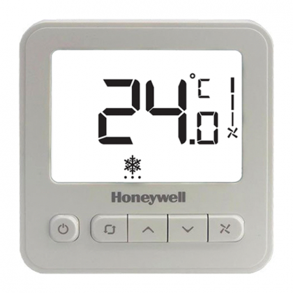 Термостат комнатный для фанкойла Honeywell WS3E4WB/U, 24 Vac, 2/4-трубная, без Modbus