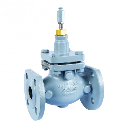 DF50D40  2-х ходовой линейный фланцевый клапан, PN40, DN50, kvs40, 20 мм, 220 °C RESIDEO