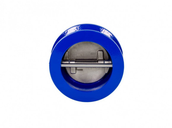 Затвор обратный двустворчатый NVD-895R Ридан Ду 400 Ру16 межфланцевый Затвор обратный двустворчатый NVD-895R Ридан Ду 400 Ру16 межфланцевый