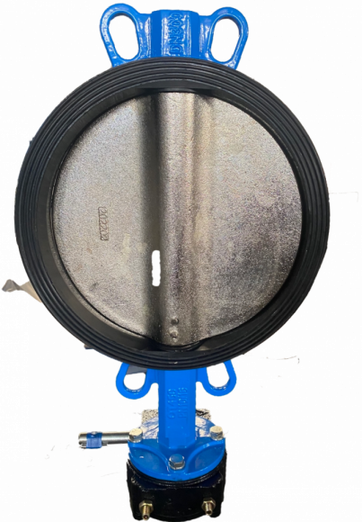 Затвор  поворотный чугунный  DN 200