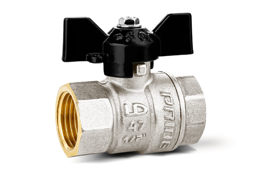 Кран шаровой лат. ник. Ду 15 Ру40 Вн-Вн бабочка LD Pride 47.15.В-В.Б Кран шаровой лат. ник. Ду 15 Ру40 Вн-Вн бабочка LD Pride 47.15.В-В.Б