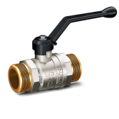 Кран шаровой лат. ник. Ду 15 Ру40 Нар-Нар рыч. LD Pride 47.15.Н.-Н.Р