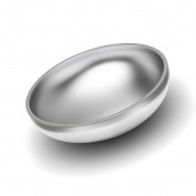 Заглушка стальная под сварку эллиптическая,  89х3,5 оцинкованная, ст.20, ГОСТ 17379