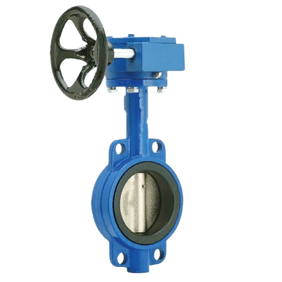 Затвор поворотный чугунный с редуктором DN 350 Затвор поворотный чугунный с редуктором DN 350