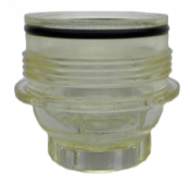 SM06XK-C Колба для редукционных клапанов ХВС/пластик с прокладкой серии R, без сетки