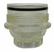 SM06XK-C Колба для редукционных клапанов ХВС/пластик с прокладкой серии R, без сетки