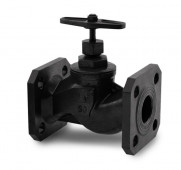 Вентиль чугунный фланцевый 15кч19п Ду40 Ру16