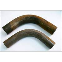 Отвод гнутый, черный, 90 гр,  Ду 40