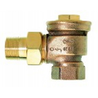 V2440E0020 Клапан радиаторный угловой нижний DN20  PN10 (3/4"), Kvs 7.0