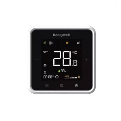 Термостат комнатный для фанкойла Honeywell WTS9B4WMB/H, 100-240 Vac, 2/4-трубная, Modbus, влажность