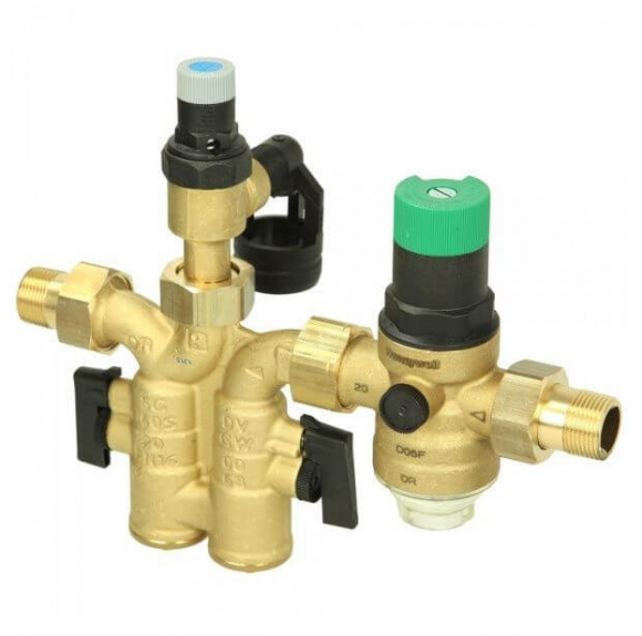 SG160SD-1/2AB предохранительный блок защиты вод.нагр.с клапаном пониж. давлен.PN 8 бар