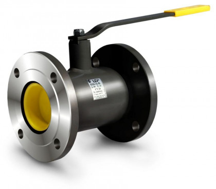 Кран шаровый LD КШ.Ц.Ф. Ду-150/125 Ру-16 Т=+200°С, СП, ст.20 фланцевый (вода, пар, нефтепродукты)