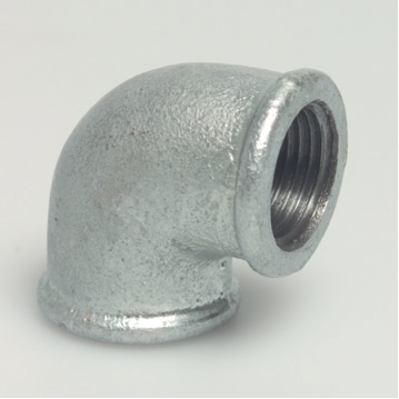 Угольник чугун оцинкованный Ду 40 (1 1/2")