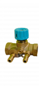 Ручной балансировочный клапан CNT с внутренней резьбой DN25 "XK"