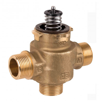 Регулирующий зональный 3-х ходовой клапан НР DN20 (G 3/4") Kvs 7 Honeywell VCZMG6000/E