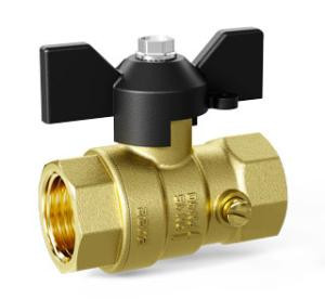 Кран шаровой лат. для манометра Ду 15 (1/2"хM20) Ру16 баб. LD Pride 44.15.В-В.М.Б