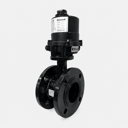 Затвор дисковый фланцевый Honeywell V9BFF16-500-2 DN500 PN16, Kvs 18748 м³/ч