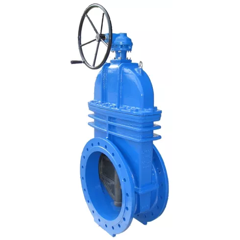 30ч39рЗадвижка аналог МЗВ Ду1200 Ру10 с редуктором