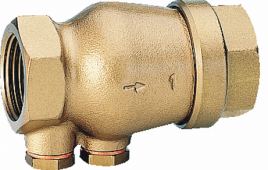 RV280-1/2A Обратный клапан, резьбовой, темп. воды 75°С (кратковременно до 90°С) диаметр 1/2" RV280-1/2A Обратный клапан, резьбовой, темп. воды 75°С (кратковременно до 90°С) диаметр 1/2"