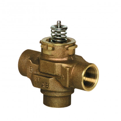 Регулирующий зональный 3-х ходовой клапан ВР DN20 (G 3/4") Kvs 7 Honeywell VCZMH6000/U