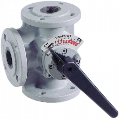 Клапан регулирующий трехходовой поворотный DN 80 PN6 Kvs100 2…130 °C Honeywell/Resideo DR80GFLA