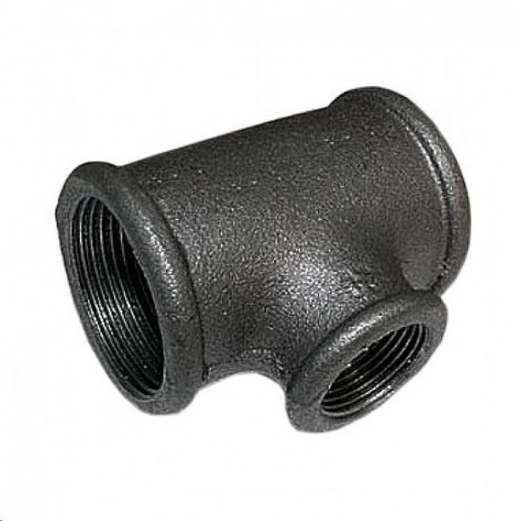 Тройник переходной чугунный Ду 25х20 (1"х3/4") Тройник переходной чугунный Ду 25х20 (1"х3/4")