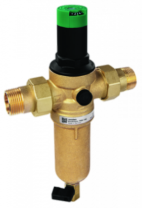 Комбинированный с редуктором фильтр DN15 на ГВС Honeywell FK06-1/2AAM