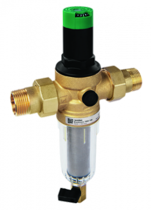 Комбинированный с редуктором фильтр DN25 на ХВС Honeywell FK06-1"AA