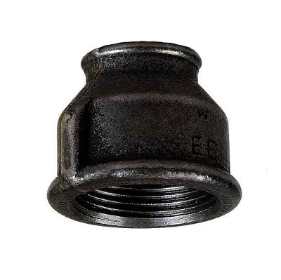 Муфта переходная чугунная Ду 20х15 (3/4"х1/2")