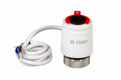 Электропривод термоэлектрический серии TWA для клапанов AQT-R DN = 15–32 мм 24Vac