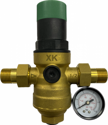 Редуктор давления для воды XK D06-3/4C для холодной воды (ХВС) 3/4" DN20 до 40°C