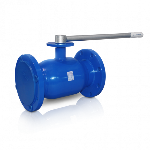 Кран шаровой сталь фл./фл. Temper DN150 PN16 L=380mm, ст.20, стандартный проход 28320150