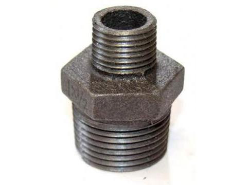Ниппель переходной чугун Ду 20х15 (3/4"х1/2") Ниппель переходной чугун Ду 20х15 (3/4"х1/2")