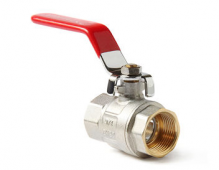 Кран шаровой DN25 (1") американка рычаг «Акватехник» Кран шаровой DN25 (1") американка рычаг «Акватехник»