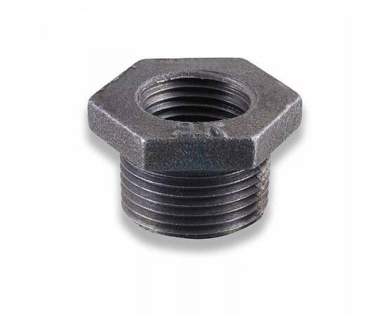 Футорка чугунная Ду 20х15 ( 3/4"х1/2") нр/вр